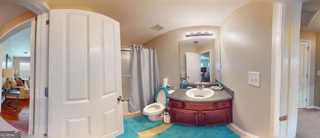 805 Pleasant Hill Rd NW Unit 343, Lilburn, GA 30047 - full bathroom featuring vanity, baseboards, and a shower with shower curtain