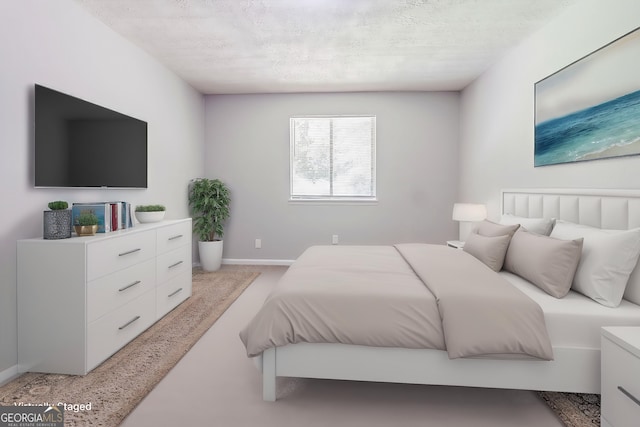 5509 Covent Way, Lithonia, GA 30058 - bedroom featuring a textured ceiling and light carpet