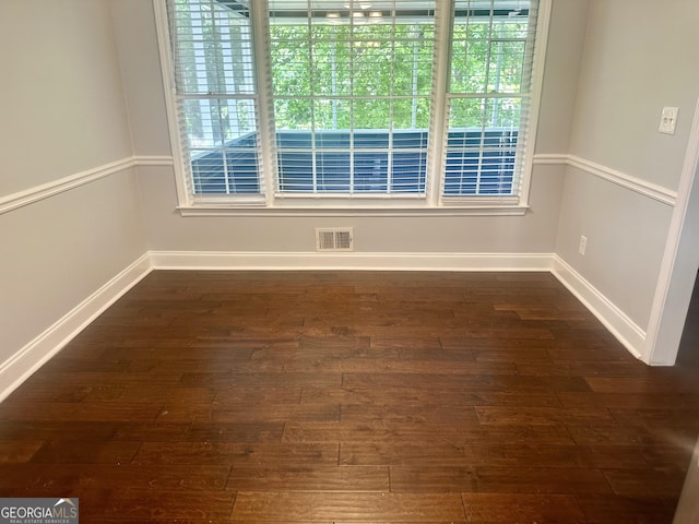 4790 Brandon Acres Ln, Buford, GA 30519 - empty room with dark wood-type flooring and baseboards