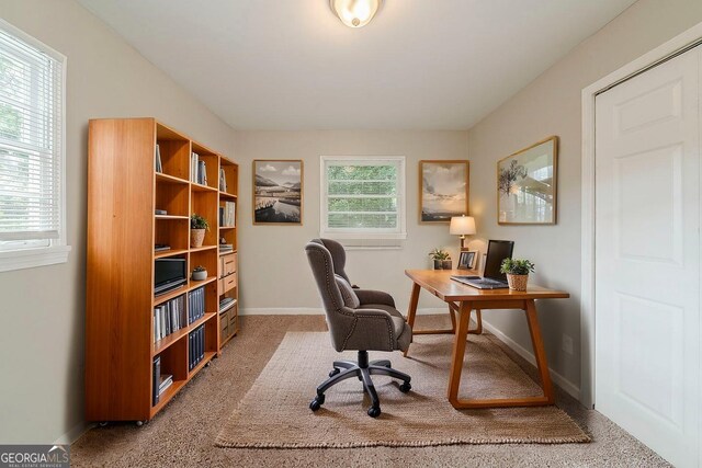 3731 Adkins Rd NW, Atlanta, GA 30331 - bathroom with wood finished floors, toilet, vanity, and baseboards