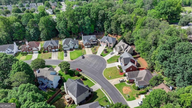 1095 S Bethany Creek Dr, Alpharetta, GA 30004 - aerial view of property and surrounding area featuring nearby suburban area