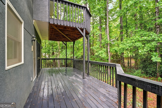 1256 Spring Park Dr SW, Atlanta, GA 30311 - view of wooden terrace