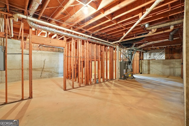 1256 Spring Park Dr SW, Atlanta, GA 30311 - unfinished below grade area featuring water heater