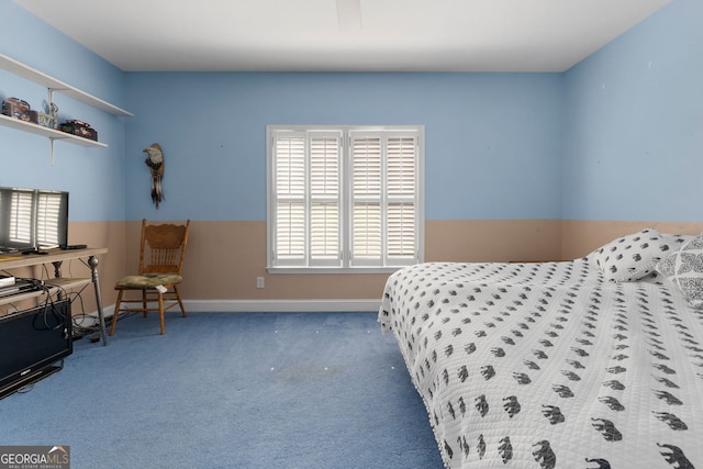 604 Clearwater Ct, Mcdonough, GA 30252 - carpeted bedroom featuring baseboards