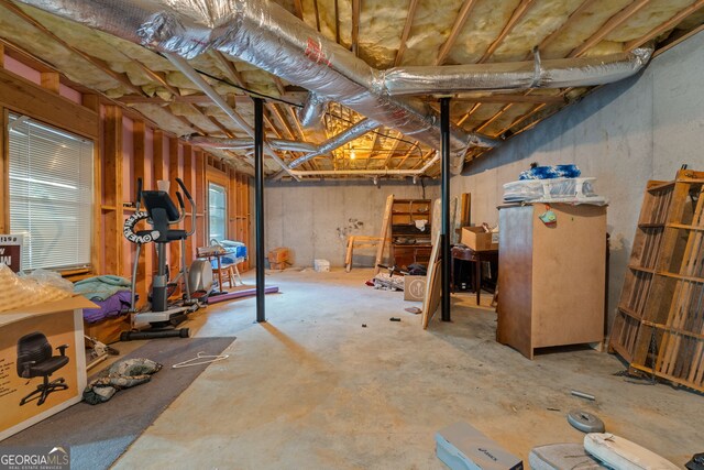 604 Clearwater Ct, Mcdonough, GA 30252 - view of below grade area
