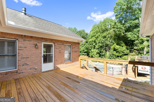 604 Clearwater Ct, Mcdonough, GA 30252 - view of wooden deck