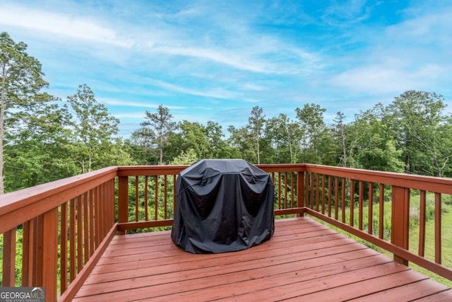 17 Ridgeline Way NW, Cartersville, GA 30121 - wooden deck featuring a grill