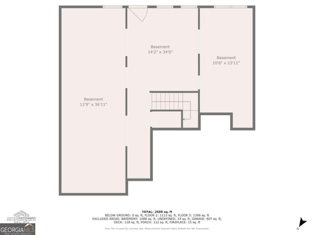 17 Ridgeline Way NW, Cartersville, GA 30121 - view of room layout