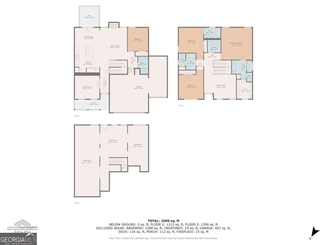 17 Ridgeline Way NW, Cartersville, GA 30121 - view of home floor plan