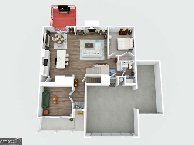 17 Ridgeline Way NW, Cartersville, GA 30121 - view of floor plan / room layout
