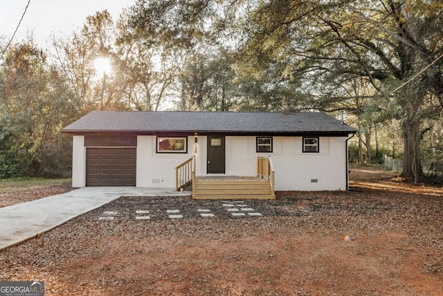 120 Cone Dr, Athens, GA 30601 - single story home featuring driveway, a garage, and crawl space