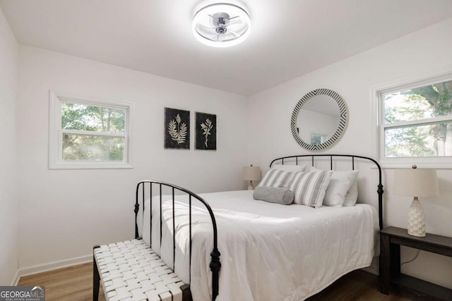 120 Cone Dr, Athens, GA 30601 - bedroom featuring wood finished floors, multiple windows, and baseboards
