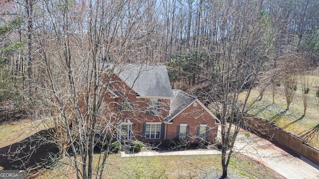 126 Cameron Pointe Dr, Lagrange, GA 30240 - view of front of home with roof with shingles and brick siding
