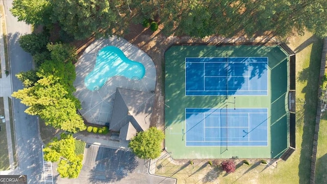 bird's eye view