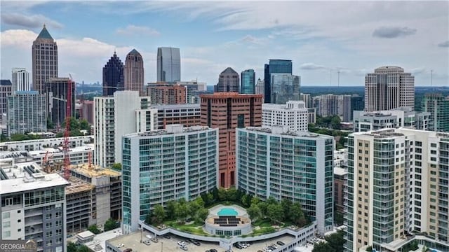 950 W Peachtree St NW Unit 1613, Atlanta, GA 30309 - skyline view