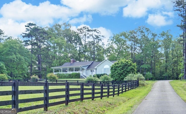 view of front of house