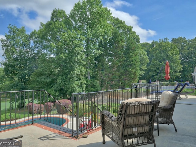 205 Somerset Ct, Mcdonough, GA 30253 - view of patio / terrace