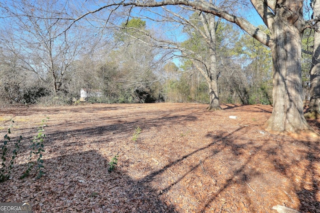 707 E Spring St, Monroe, GA 30655 - view of yard featuring a wooded view