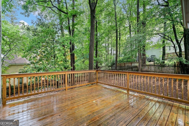 175 River Run, Roswell, GA 30075 - view of wooden deck