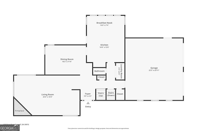 175 River Run, Roswell, GA 30075 - property floor plan