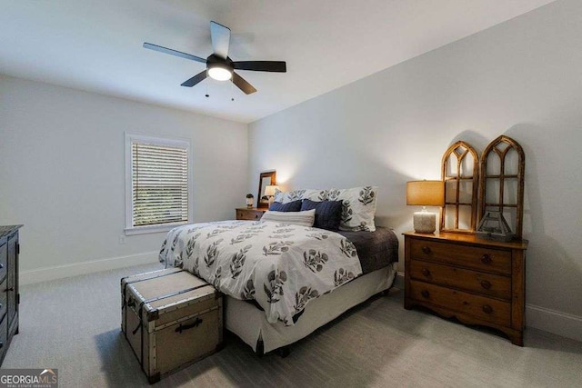 4992 Concert Ln, Marietta, GA 30066 - carpeted bedroom featuring baseboards and a ceiling fan