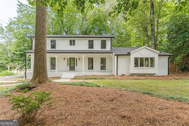 418 Mockingbird Ln, Smyrna, GA 30082 - view of front of property with a porch and brick siding