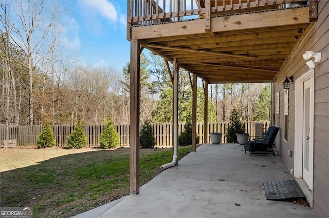 541 Glen Abbey Cir, Mableton, GA 30126 - view of patio