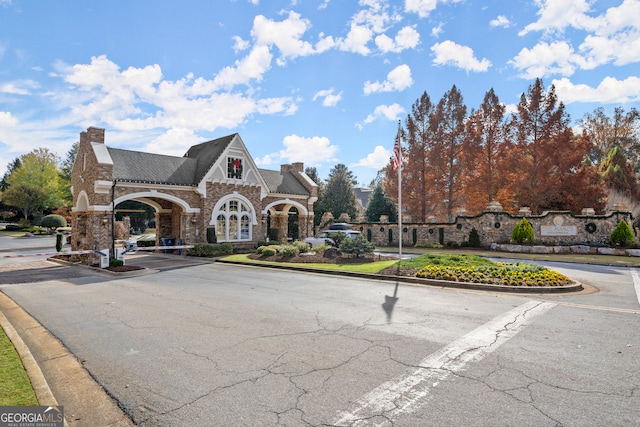 view of property
