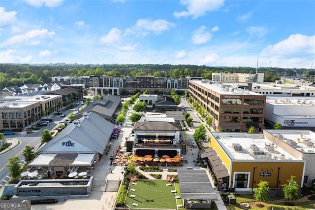 drone / aerial view
