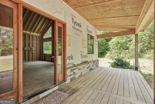 2003 Greeson Rd, Dacula, GA 30019 - view of wooden terrace