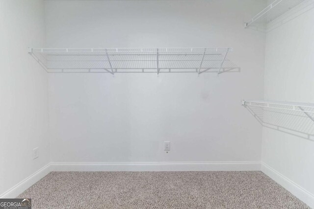 4183 May Apple Ln, Atlanta, GA 30349 - walk in closet with carpet flooring