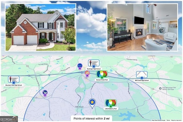 3517 Ridgemill Cir, Dacula, GA 30019 - map / location