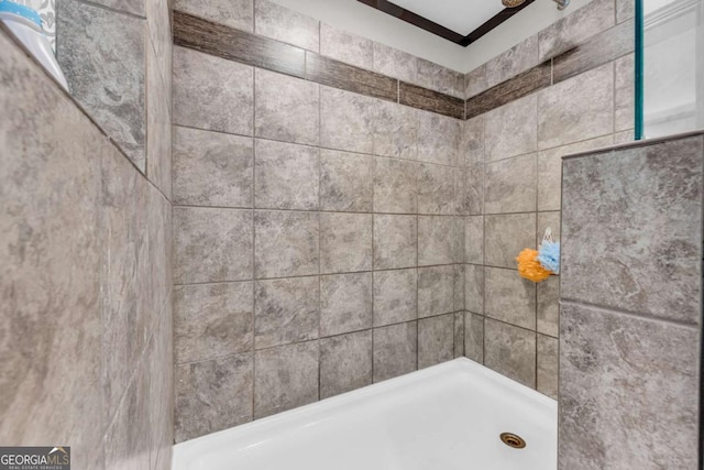 315 April Trce, Dawsonville, GA 30534 - full bathroom with a tile shower