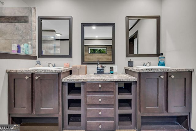 315 April Trce, Dawsonville, GA 30534 - bathroom featuring two vanities