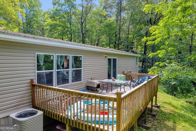 315 April Trce, Dawsonville, GA 30534 - wooden terrace with central AC
