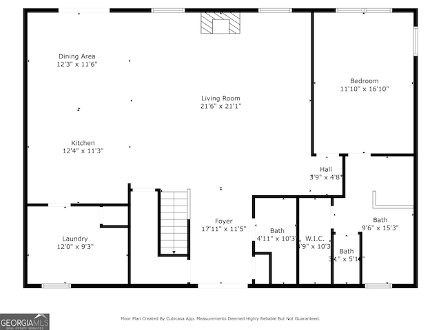 8007 Wishaw Ct, Douglasville, GA 30187 - property floor plan