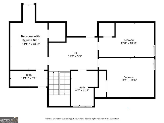 8007 Wishaw Ct, Douglasville, GA 30187 - property floor plan