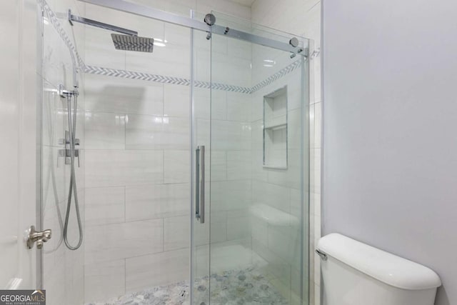 3302 Anna Ruby Ln, Buford, GA 30519 - full bath featuring toilet and a shower stall