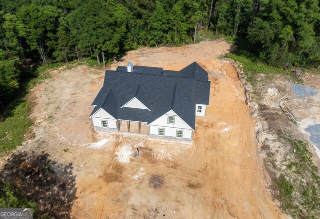 view of subject property