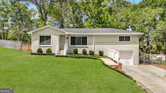 283 Norton Cir SE, Smyrna, GA 30082 - ranch-style house with concrete driveway and an attached garage