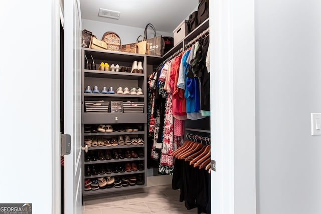 1365 Ivy Plantation, Monroe, GA 30656 - spacious closet with marble look tile flooring