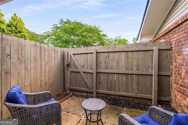 1140 Moorestown Cir, Decatur, GA 30033 - view of patio
