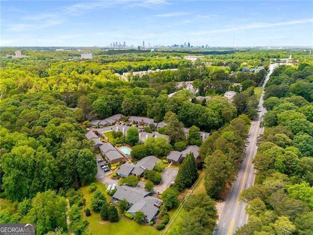1140 Moorestown Cir, Decatur, GA 30033 - aerial view of a forest