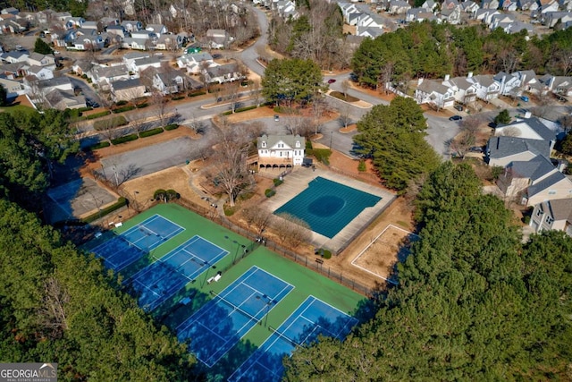 222 Harmony Ct, Alpharetta, GA 30004 - aerial view of residential area
