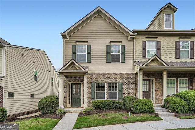 3807 Cyrus Ridge Way, Kennesaw, GA 30152 - view of property with brick siding