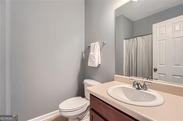 3807 Cyrus Ridge Way, Kennesaw, GA 30152 - full bathroom featuring vanity and toilet