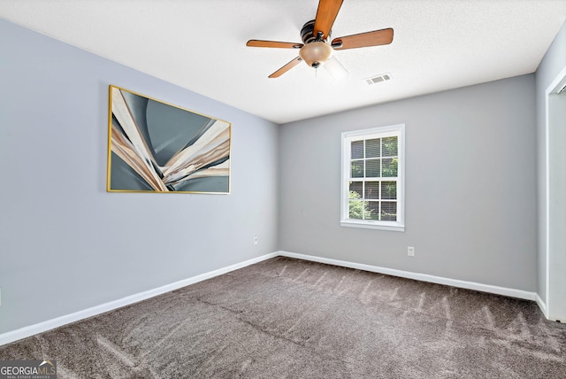 1405 Lumpkin County Pkwy, Dahlonega, GA 30533 - carpeted empty room featuring baseboards and a ceiling fan