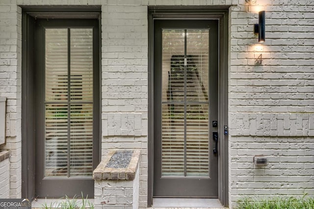 574 Boulevard Pl NE Unit 4, Atlanta, GA 30308 - property entrance featuring brick siding