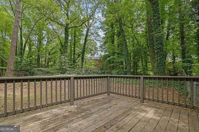 361 Gordon Valley Ln SW, Mableton, GA 30126 - view of wooden deck
