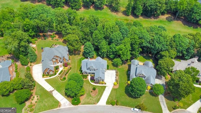 bird's eye view